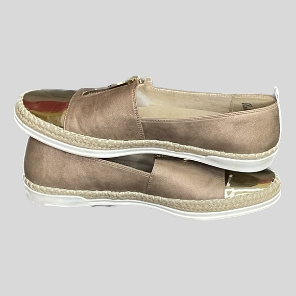 Anne Klein Zetta Zip Espadrille Sneaker Size 8 - Picture 5 of 8